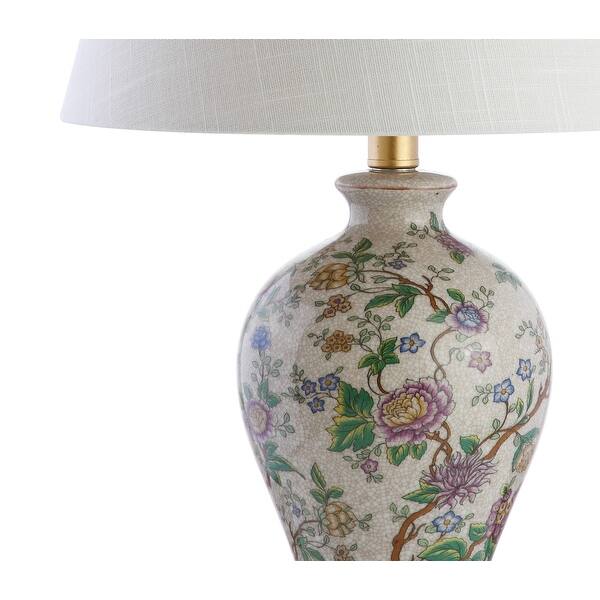 Grace 24 Floral Led Table Lamp By Jonathan Y 24 Overstock 20176190