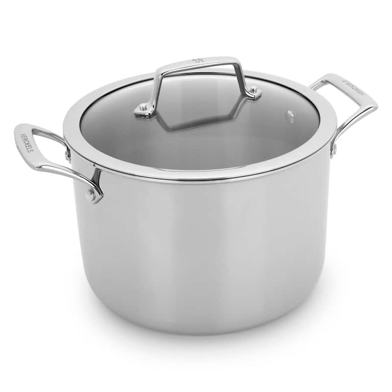 Henckels Legacy 8-qt Stainless Steel Stock Pot with Lid - Stainless Steel - 8-qt