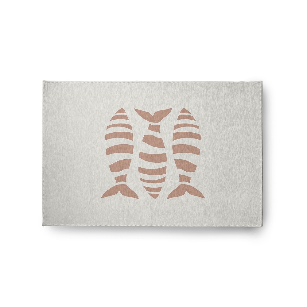 Puzzle Fish Nautical Indoor/Outdoor Rug