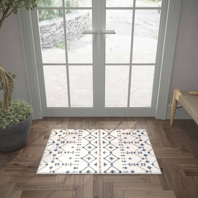 Carrington Transitional Geometric Indoor Area Rug