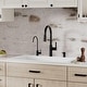 preview thumbnail 23 of 59, Karran QT-812 Top Mount 33 in. Large Single Bowl Quartz Kitchen Sink Kit