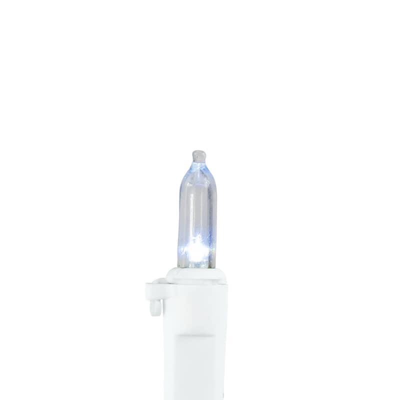 Americana LED Mini Christmas Lights - 32.75' - White Wire - 100ct