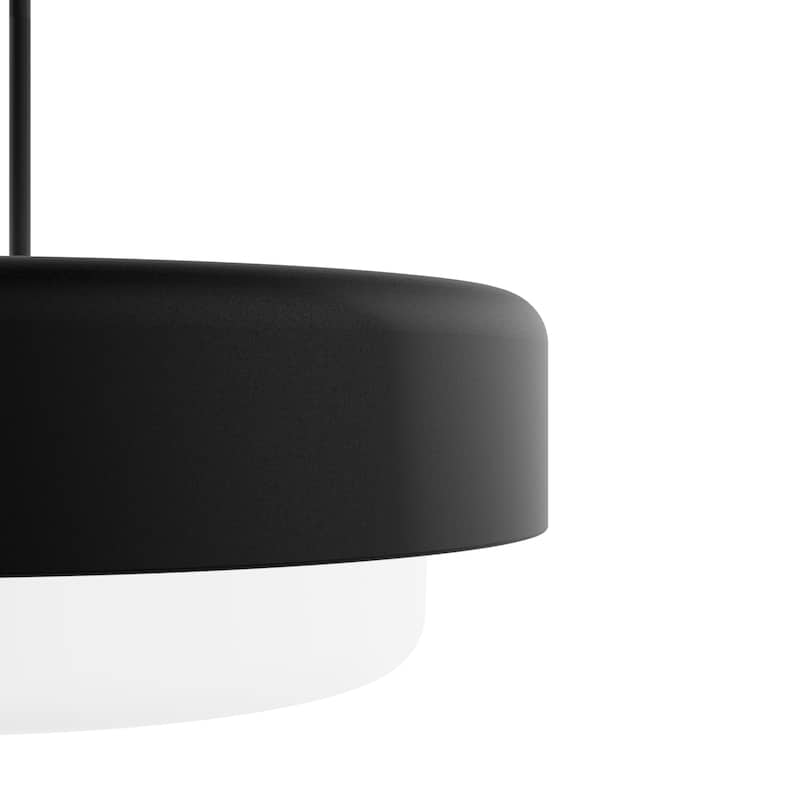 Hunter Station Modern Minimalist Pendant - Mid-Century, Retro, Transitional