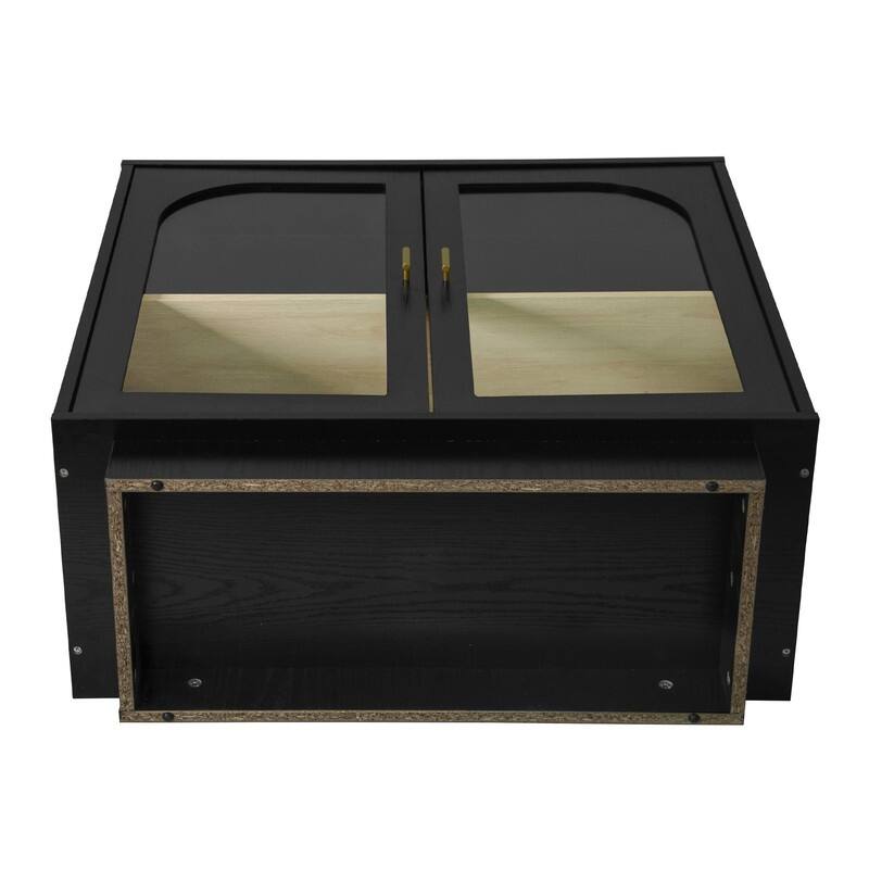 Storage Cabinet with Acrylic Door for Living Room, Dining Room, Study
