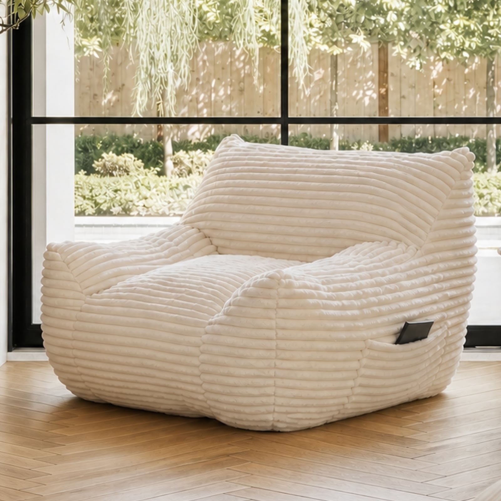 Bean Bag Chair for Adults Oversized Comfy Beanbag Living Room Lazy Sofa for Bedroom
