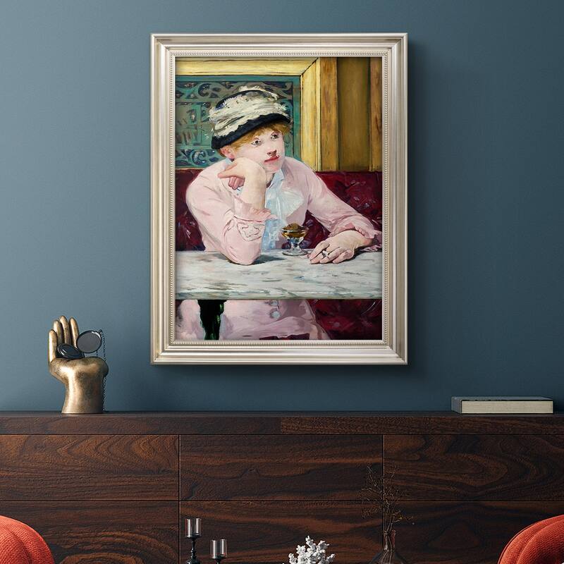Plum Brandy Premium Framed Canvas- Ready to Hang