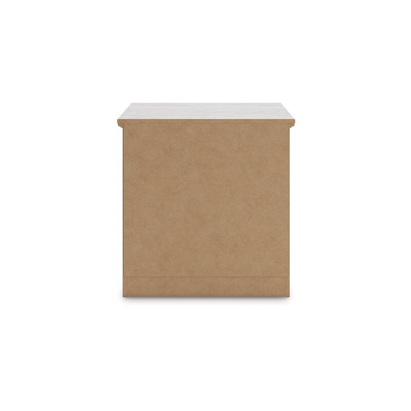 Signature Design by Ashley Allihauser White Nightstand
