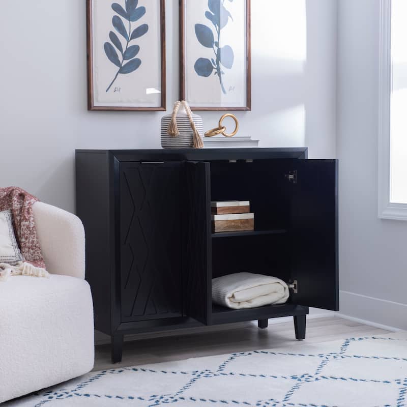 Camlin Wood 3-Door Adjustable Accent Cabinet