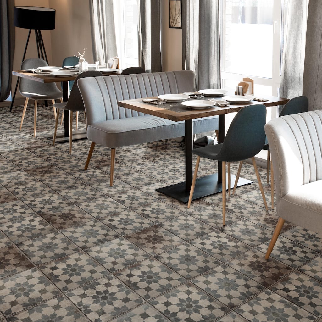 Merola Tile D'Anticatto Decor Varenna 8-3/4" x 8-3/4" Porcelain Floor and Wall Tile