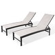 preview thumbnail 51 of 73, Pellebant Outdoor Patio Adjustable Chaise Lounge Chairs