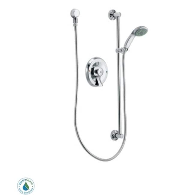 Moen Shower Faucet with 1.5 GPM Single Function Hand Shower and - Chrome