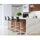 preview thumbnail 9 of 11, Porch & Den Tower Master Contemporary Adjustable Bar Stool in Faux Leather
