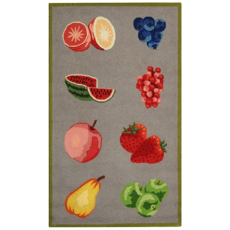 SAFAVIEH Handmade Chelsea Sefkije French Country Fruit Wool Rug