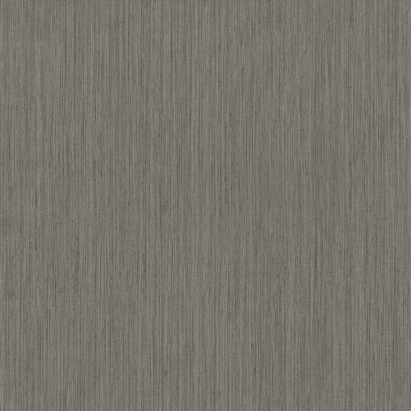 Galerie Wallcoverings Ornamenta Collection Stripe Texture Matte Finish Vinyl on Non-woven Wallpaper Roll - 33-feet long x 21-inches wide - Anthracite Grey