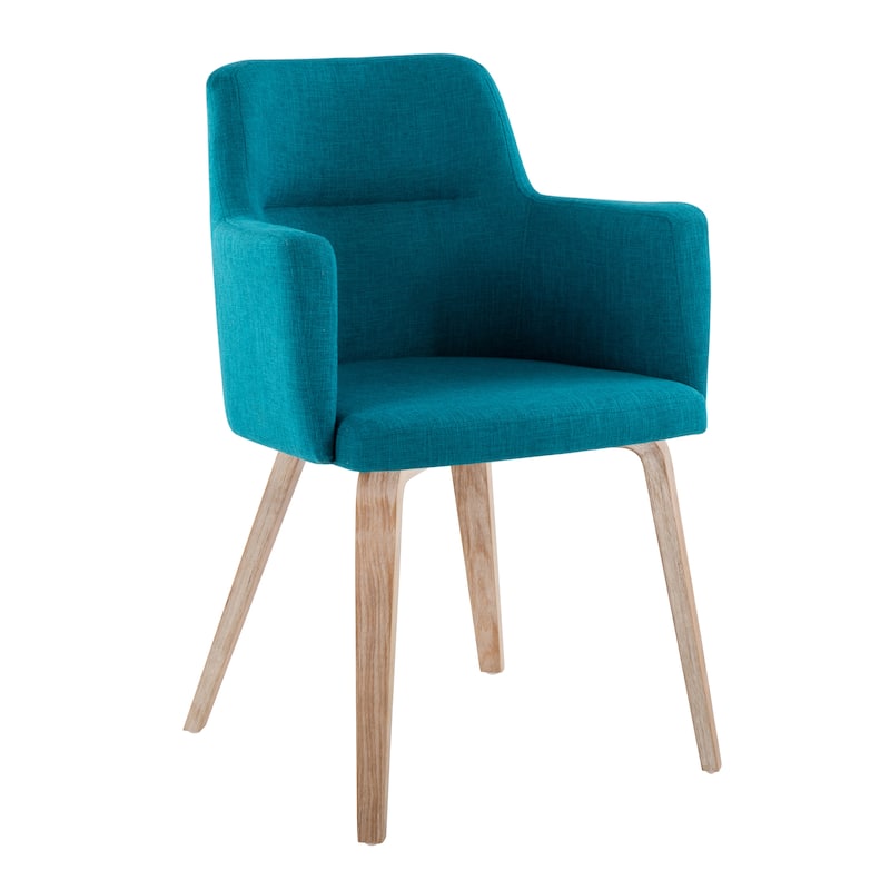 Carson Carrington Duved Dining Chair with Bent Wood Legs (Set of 2)