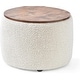 preview thumbnail 4 of 3, 2East Storage Table Ottoman by DormCo