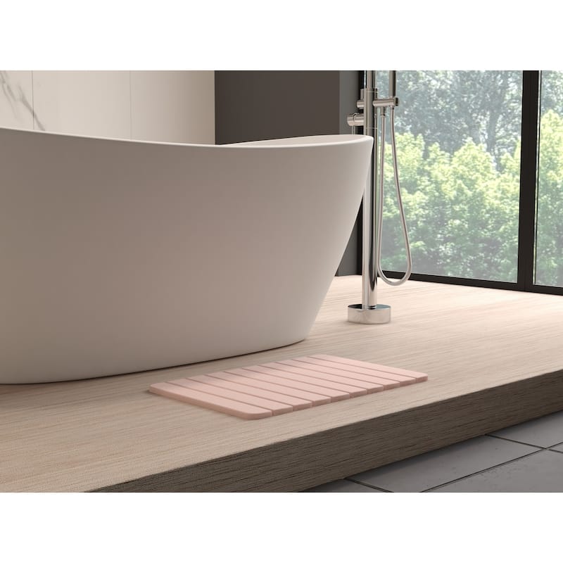 Diatomite Quick Dry Stone Medium 24" x 15" Bath Mat