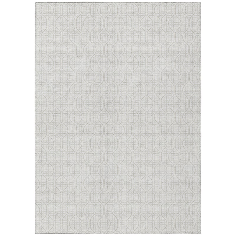 HomeRoots Geometric Transitional Rectangle Outdoor Rug