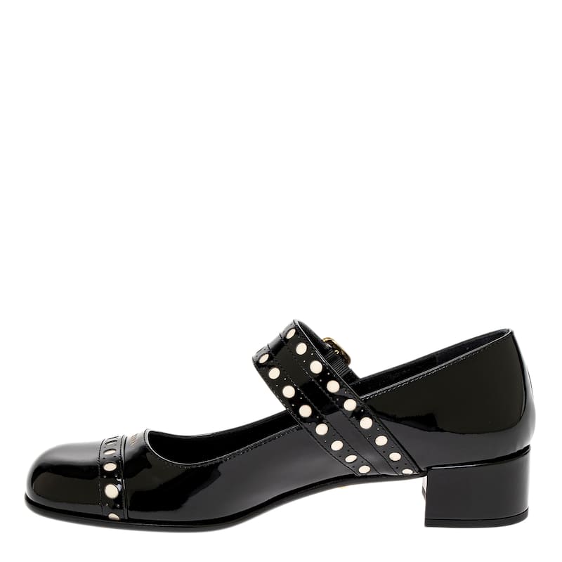 Prada Patent Leather Mary Jane Pumps