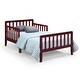 preview thumbnail 19 of 33, Classic Design Toddler Bed in Multiple Finish