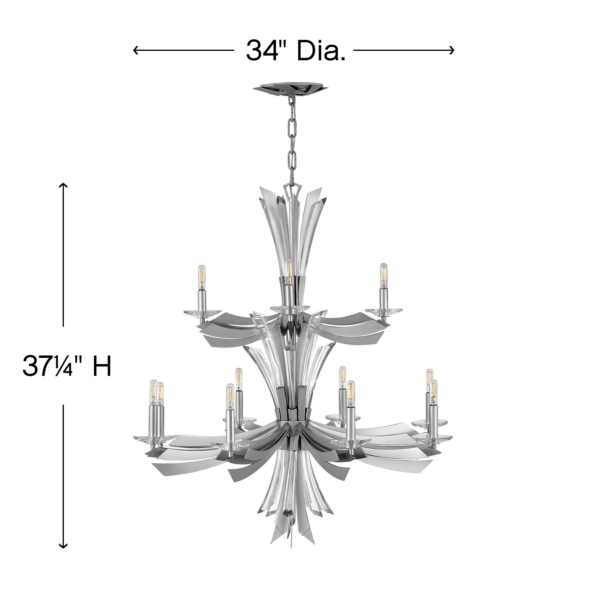 Fredrick Ramond Fr40909 Vida 12 Light 34 Wide Abstract Fredrick Ramond Fr40909 Vida 12 Light