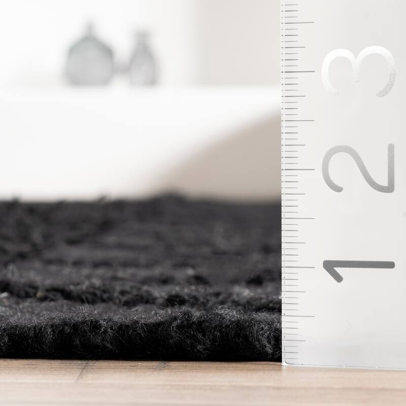 Chandy Textured Wool Area Rug