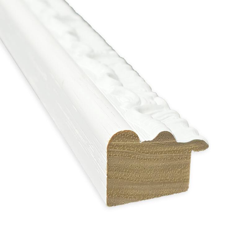 Bethany White Wood Framed Cork Board - Bulletin Board, Organization Board, Pin Board