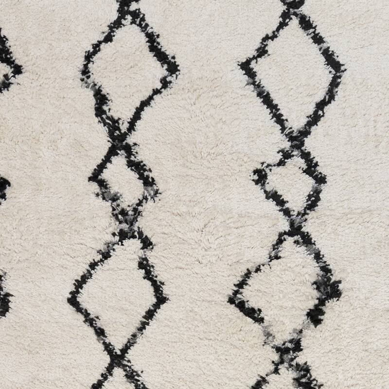 Aspen Clara Southwestern Geometric Shag Area Rug