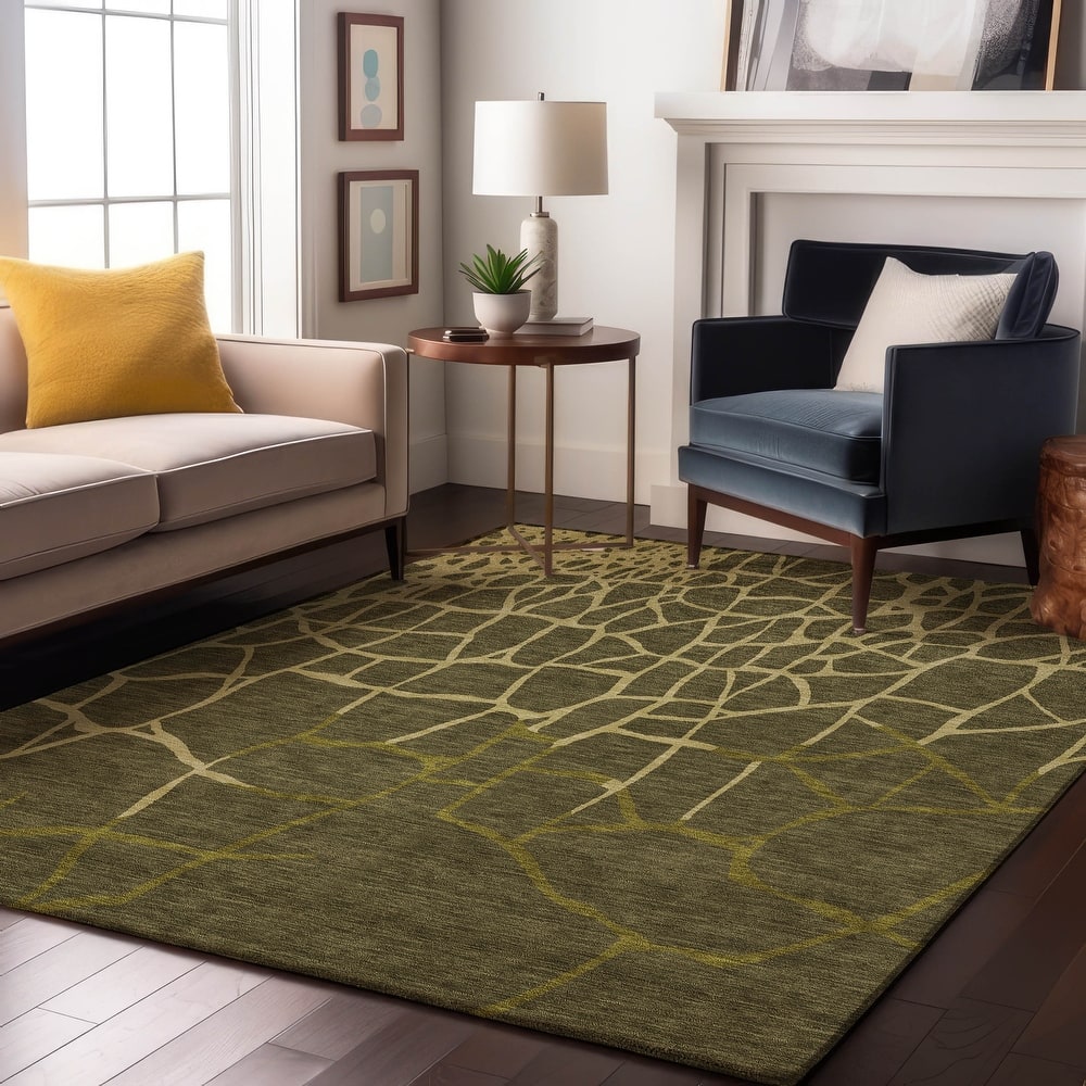 Premium Washable Super Soft Contemporary Webby Mayfield Rug
