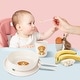 preview thumbnail 2 of 9, 5pcs Bamboo Fiber Kids Dinnerware Set-Bear /dog Style