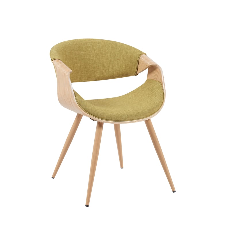 Carson Carrington Skibby Wood and Fabric Mid-century Dining Chair