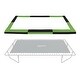 preview thumbnail 1 of 4, Machrus Upper Bounce Replacement Spring Cover Fits Only for Upper Bounce Brand 10X17 FT Rectangular Trampoline Frame Blue/Green