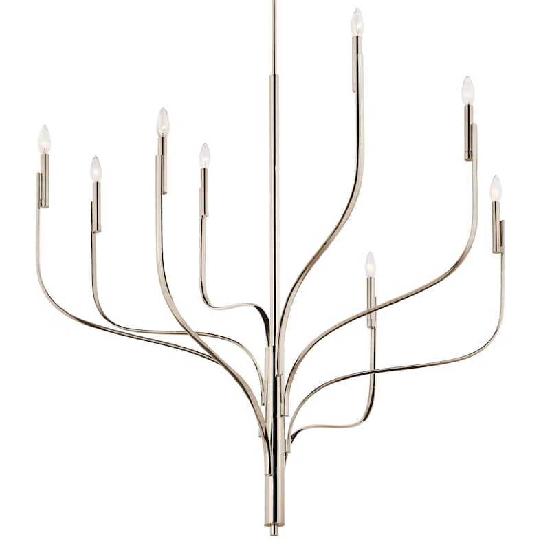 Kichler 52675 Livadia 8 Light 48" Wide Taper Candle Style Chandelier