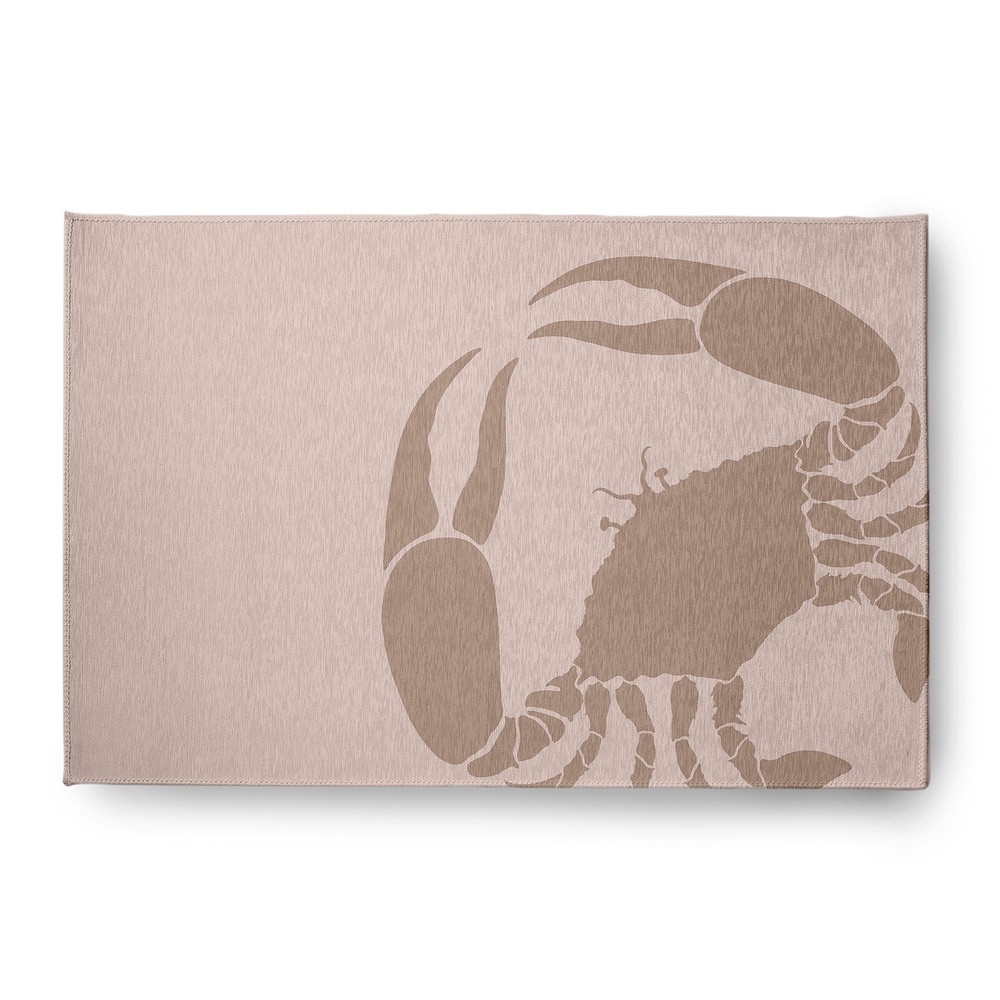 Crab Dip Nautical Indoor/Outdoor Rug