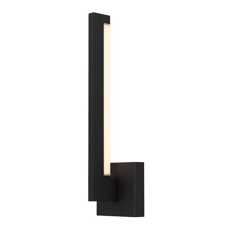 18 inch LED Wall Sconce - Black - Black