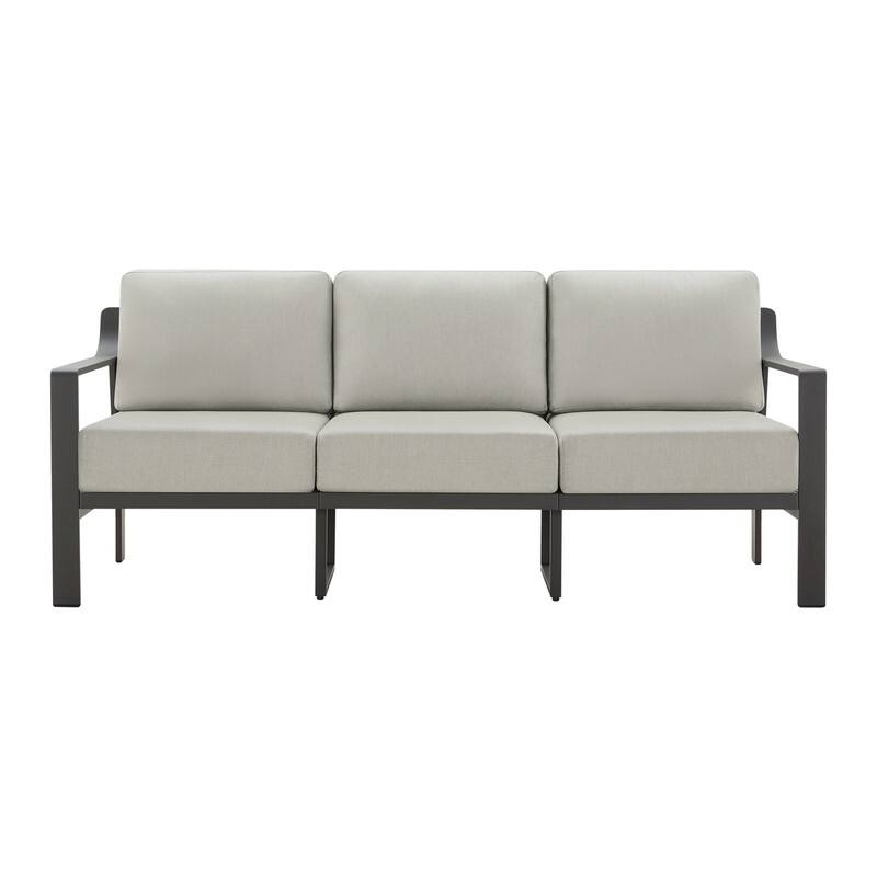 Spruce & Spring Outdoor Patio Furniture Set Aluminum Sofa Accent Chair