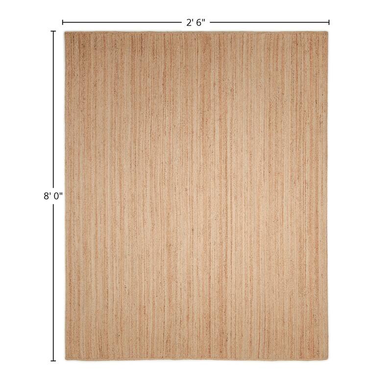 Overton Handmade Modern Contemporary Solid Area Rug