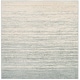 preview thumbnail 36 of 162, SAFAVIEH Adirondack Vera Modern Ombre Distressed Area Rug 11' Square - Slate/Cream