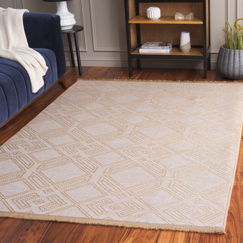 SAFAVIEH Aspect Lykke Rustic Moroccan Jute Rug - 8' x 10' - Ivory/Natural