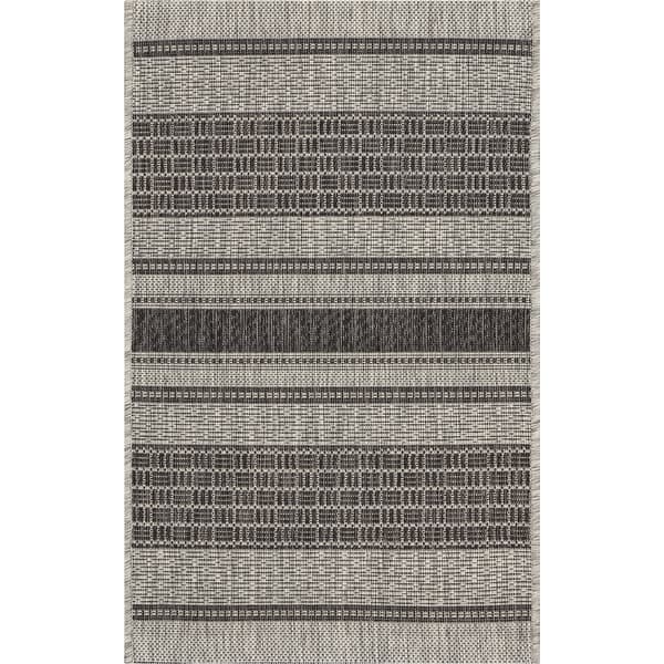 Monochrome Striped Indoor Outdoor Scatter Rug Bed Bath & Beyond
