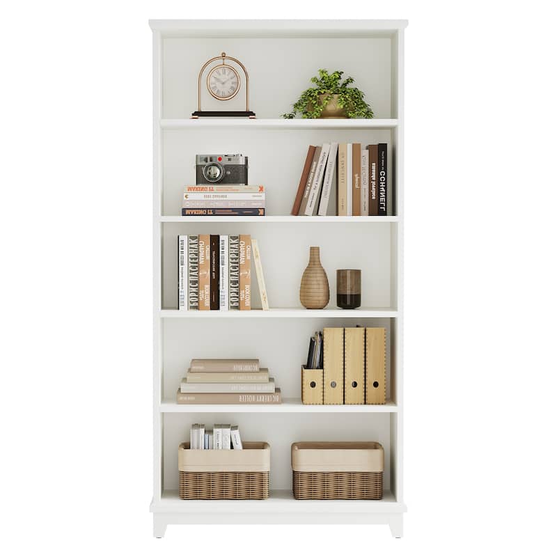 70" Tall Bookcase, Modern Storage Bookshelf, Display Shelving for Library, Office, Bedroom, Living Room