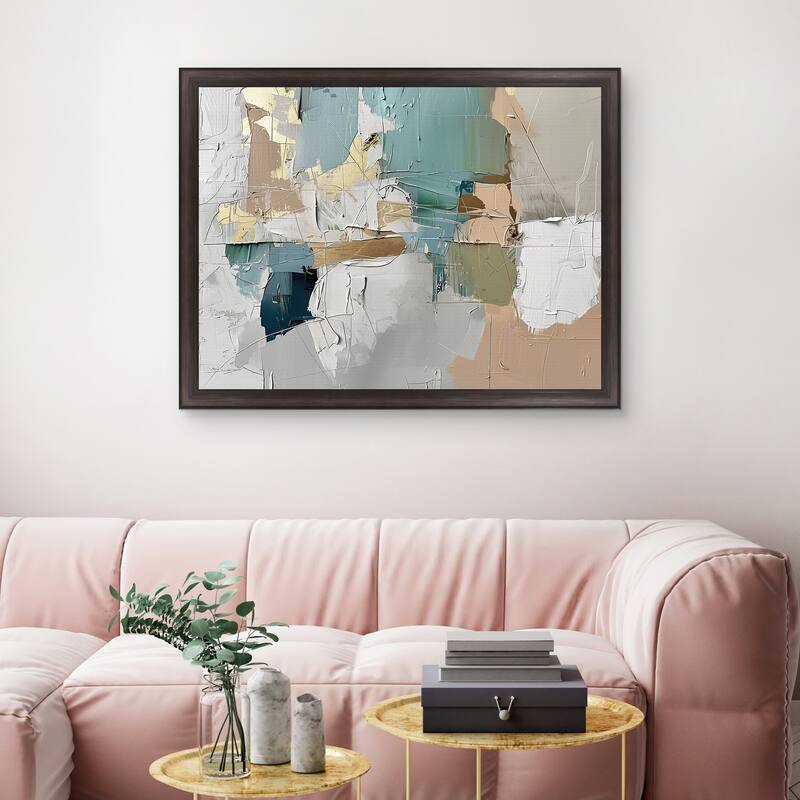 Masterpiece Art Gallery| Good Intentions by Sasha - Framed Canvas Art Print
