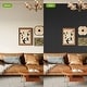 preview thumbnail 2 of 7, 2Pcs Wood Slat Acoustic Wall Panels