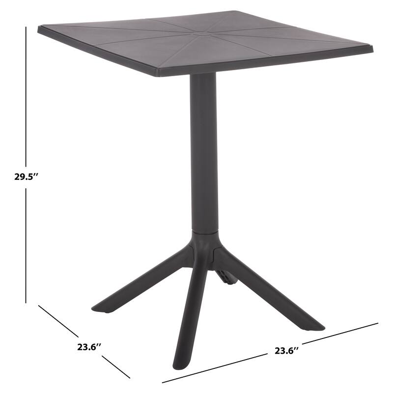 SAFAVIEH Outdoor Living Stella Square Bistro Table - 24"W x 24"D x 30"H