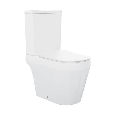Avignon Two-Piece Elongated Toilet Dual-Flush 1.1/1.6 Gpf - 25.59" x 14.171" 31.5"