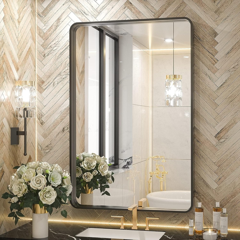 3D waterproof wallpaper frame, foam mirror, kitchen toilet can be