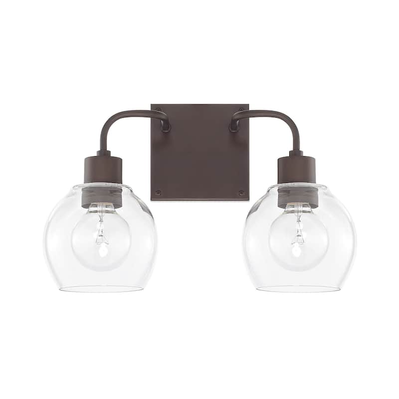Tanner 2-light Bath/ Vanity Fixture - Bronze