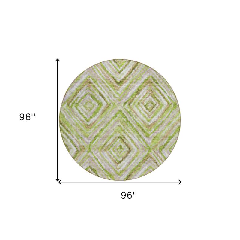 HomeRoots Geometric Transitional Rectangle Outdoor Rug