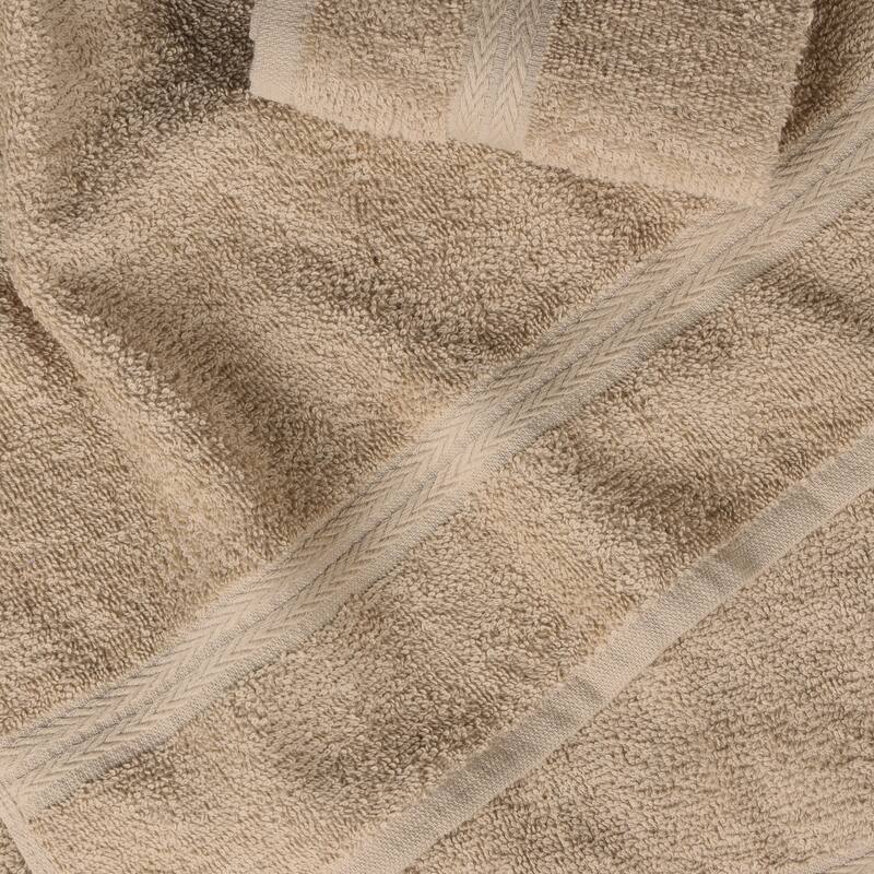 Superior Miami 100% Cotton 6-Piece Towel Set - Lightweight & Quick Drying