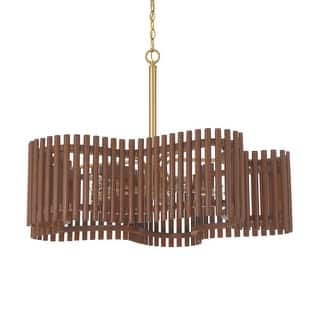 Craftmade 58426 Freeform 5 Light 36" Wide Abstract Chandelier